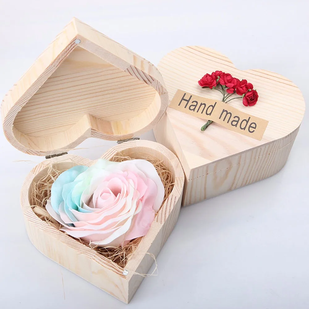 Макарун для ванной тела цветок мыло коробка Роза Свадебные украшения фестиваль подарки пользу