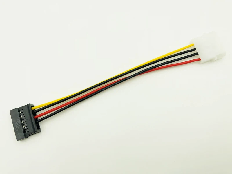 5 шт. SATA кабель питания IDE К Serial ATA HDD жесткий диск адаптера шнур 15Pin к 4Pin мощность