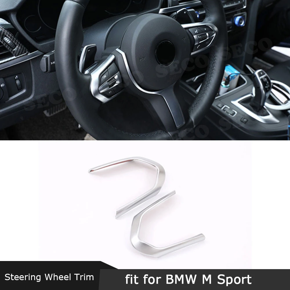 

Car Steering Wheel Control Frame Cover Button Decoration Stickers ABS for BMW F20 F22 F30 F32 F10 F06 F15 F16 M-Sport