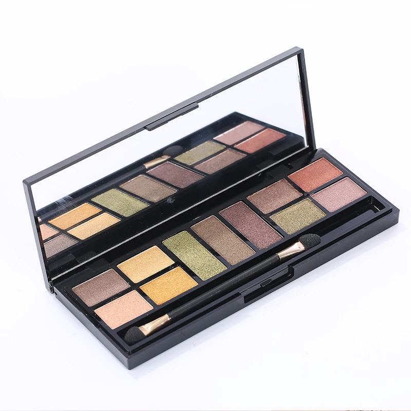 

Pearlescent matte 11 color eye shadow red disc fresh girl eye shadow plate