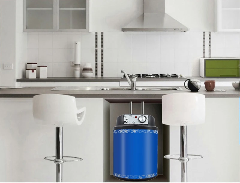 Бытовой кухонный водонагреватель 1500 Вт Электрический водонагреватель 10л отдельно стоящий Электрический котел