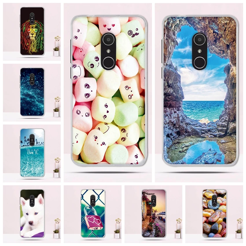 Чехол для Alcatel 1X 2018 5059D 5059X мягкий чехол из ТПУ задней панели телефона 1 X 5059d 5059x