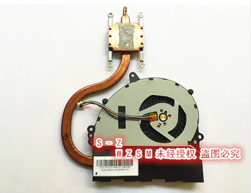 WZSM New and Original Cooler For ASUS 301 X301A X301A-1A 13GNLO1AM020-1 Laptop cooling Heatsink wit thick Fan |