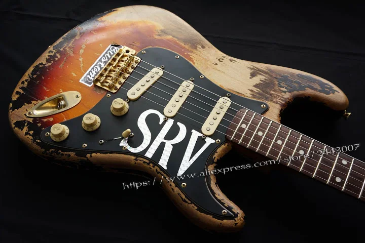 

GC Custom Shop Masterbuilt Limited Edition Stevie Ray Vaughan Tribute SRV Number One Electric Guitar