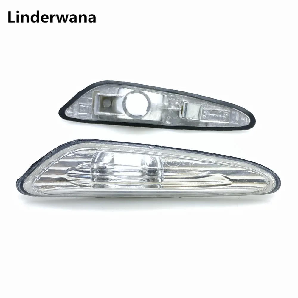 

For BMW X3 E83 E46 Car styling Side Marker Turn Signal Lights Front Side Repeater Light Lamps 63 13 2 228 591 63 13 2 228 592