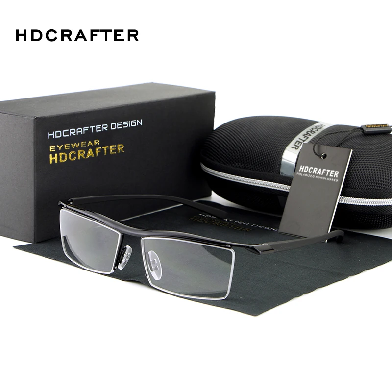 Eyewear Rimless Square Myopia Glasses Frame Men Brand Comfortable Slip-resistant Eyeglasses Frames for Men eyeglasses frames eyeglass frames square eyeglasses myopia glasses optical glasses