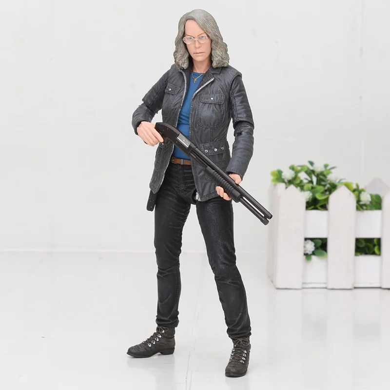 18 см NECA Хэллоуин конечная Лори строд ПВХ фигурка Коллекционная модель игрушки кукла подарок