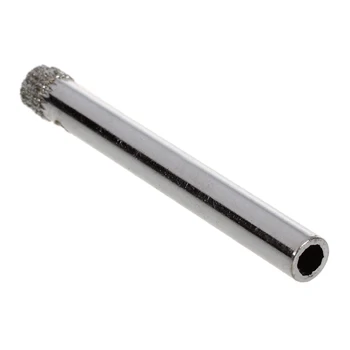 

HHTL-6mm 1/4" Diameter Ceramic Tile Glass Metal Hole Saw Diamond Core Drill Bit