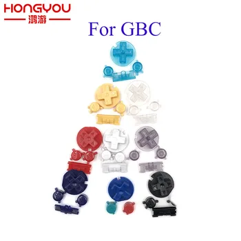 

Plastic Power ON OFF Buttons Keypads for Gameboy Color GBC Colorful Buttons for GBC D Pads A B Buttons