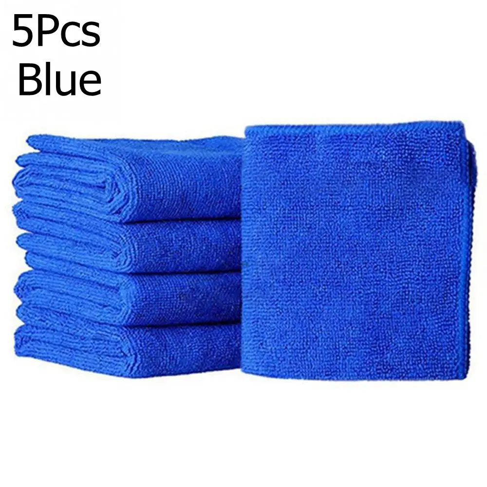 

1PC Microfiber Car Wash Towel Soft Cleaning Auto Car Care Detailing Cloths Wash Towel Duster 9.84'' x 9.84''Inch