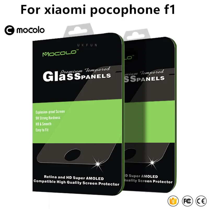 Для Xiaomi Pocophone F1 закаленное стекло MOCOLO полное покрытие защитная пленка для Poco