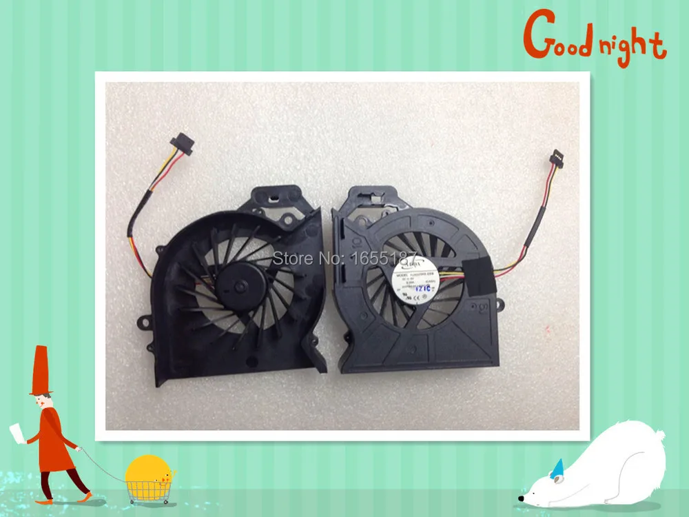 Genuine New 650797001 For Hp Pavilion Dv6 Dv66000 Dv7 Dv76000 Laptop Cpu Cooling Fan