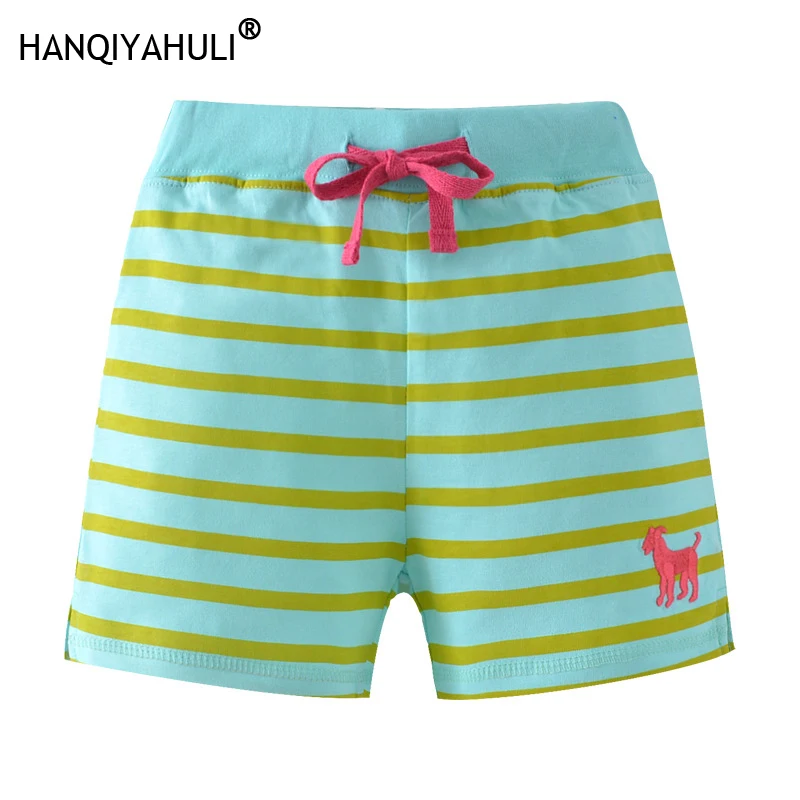 

HANQIYAHULI Girls Shorts kids Childrens Shorts Children Cotton Sports Girl's Beach Shorts Children Baby Girl Skirts