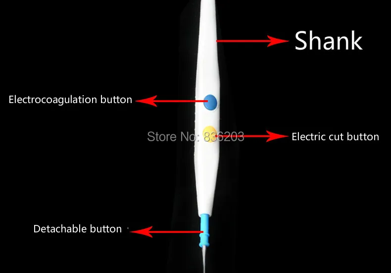 Одноразовый Высокочастотный электрод, электрический нож, ручка, вилка, медицинские инструменты, травматический медицинский скелет, анатомия, pratice
