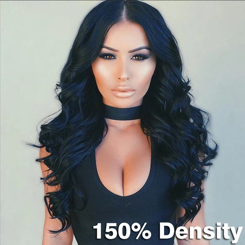 

8A Grade Lace Front Human Hair Wigs For Black Women Brazilian Virgin Human Hair Full Lace Wigs 150 Density Human Hair Wigs
