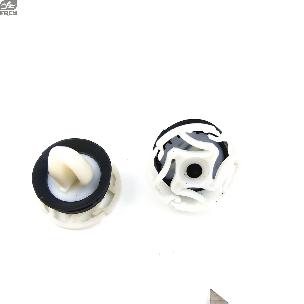 

10PCS White Automobile Car Door Interior Fastener Nylon Decorative Clip for 508 301 C4L DS5 Car Styling