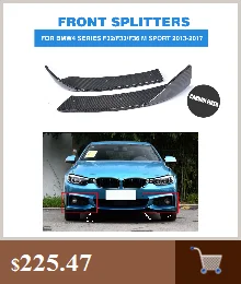 Для BMW F32 418i 420i 430i 435i 440i база Coupe M Sport- Автомобильный задний спойлер багажника утка крыло губы углеродного волокна/FRP