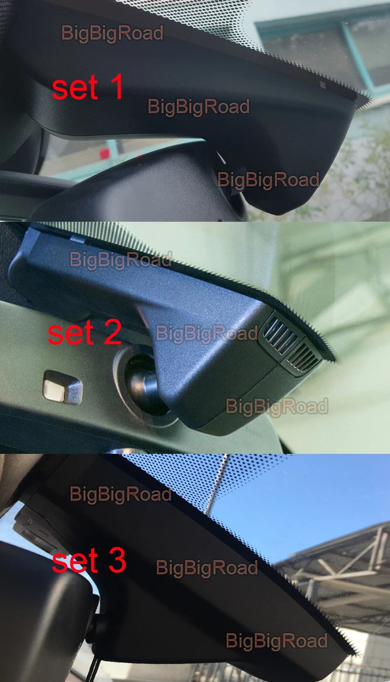 BigBigRoad Видеорегистраторы для автомобилей Wi-Fi видеокамера с Регистраторы DashCam для BMW f26 GT f34 f07 X1 e84 f48 X3 f25 e83 X4 X5 e53 e70 f15 X6 2007-2008