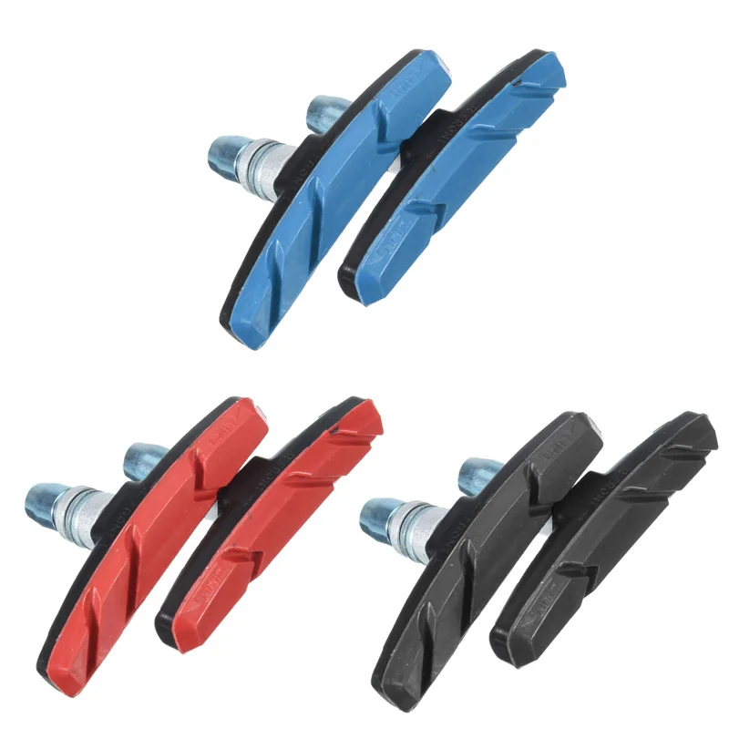 New 1 Pair 70mm Bicycle Bike Brake Pads Blocks X Road M Hybrid Rubber V-Brake 88 YS-BUY