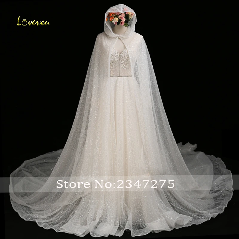 Loverxu Vestido De Noiva/кружевное пляжное свадебное платье с длинными рукавами, сексуальное винтажное свадебное платье с открытой спиной и v-образным вырезом, вышитое бисером