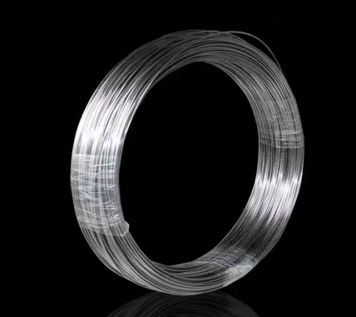 

1meter length high purity TC4 titanium wire TA2 pure Ti line 0.2mm-1mm diameter