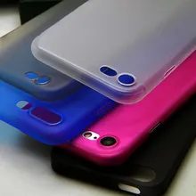 0.3mm ultra thin case for iPhone 7 Plus 6 6S Plus 5 5S Matte frosted Slim Thin cover free shipping