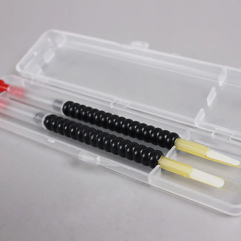 

2 pcs Bee Larva Transfer Needles Pipe Growing Tool Promote Reproduction Worm Moving Grafting Tool 113*6mm