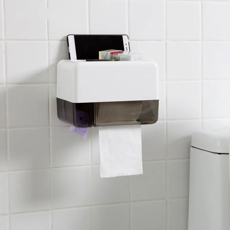 Mrosaa многофункциональные водонепроницаемые держатели для туалетной бумаги для ванной комнаты настенный держатель для рулонной ткани держатель для бумаги