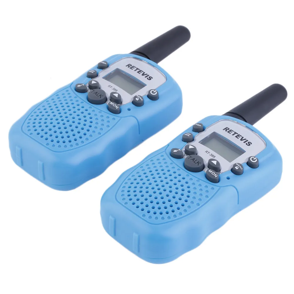 YKS RT-388 Walkie громкоговоритель игрушки для детей 0,5 Вт 22CH двухстороннее радио для мальчиков и девочек подарок 2 шт