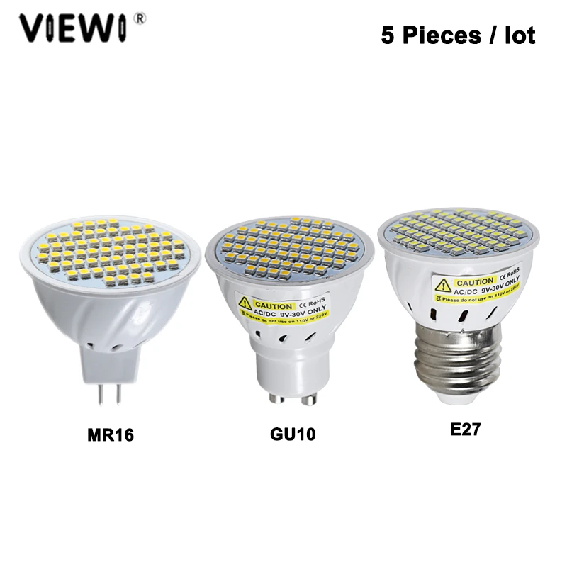 Agrarisch Thermisch Laan 5pcs lampada led e27 E14 GU10 MR16 super 3W Ac Dc 12 24 V volt spotlight  Non-Dimmable 12v Down light Indoor Home Spot bulb lamp - AliExpress Lights  & Lighting