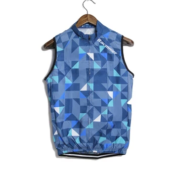 

Racmmer 2018 Windstopper Sleeveless Cycling Jacket Mtb Clothing Bicycle Vest Sunscreen Maillot Ciclismo Bike Clothes #WX-04