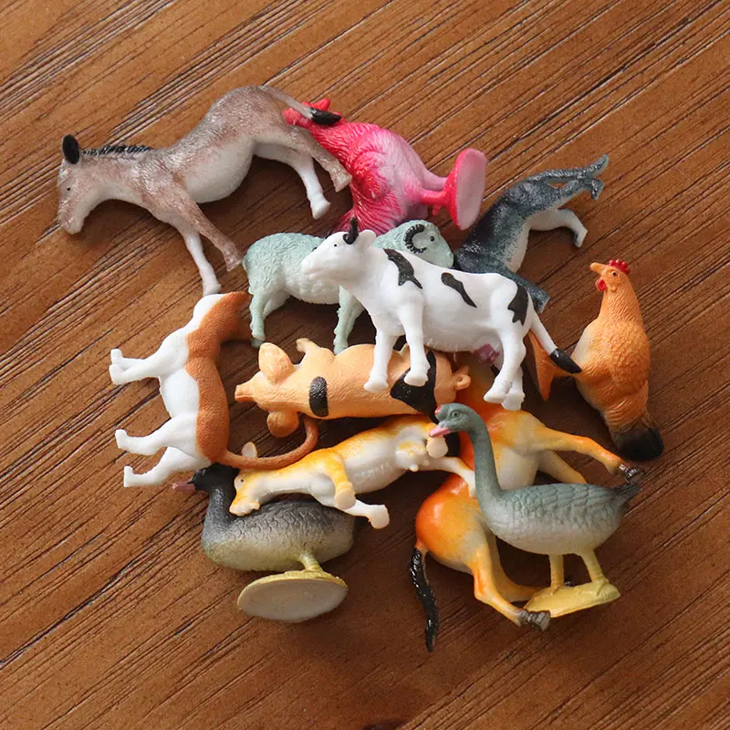 Montessori Infant Toys Poultry Animals Cards Learning Educational Toys for Toddlers Flash Card Juguetes Brinquedos YJ1244H