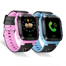 2017 New Kids Anti-lost SmartWatch 1.44″ HD Touch Screen for Android IOS System Kids Moblie Phone Watch with Flashlight & Camera