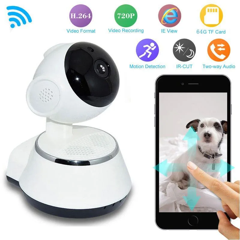 

giantree 1million pixels HD WiFi camera Wireless Security camera Baby Monitor Camera Pan Tilt CCTV Home Security IR Night Vision