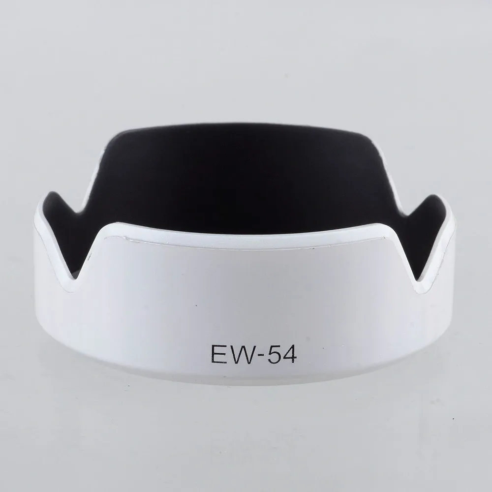 

HOT EW-54 Lens Hood For Canon EOS M EF-M 18-55mm f/3.5-5.6 IS STM white free shipping