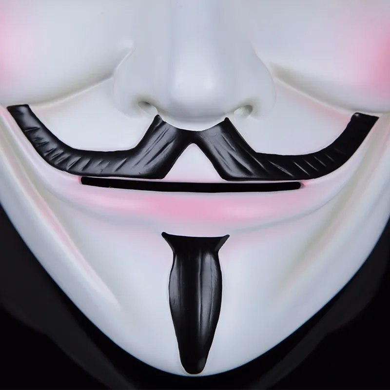 halloween mask v for vendetta extremely funny jokes realistic cosplay face mask v for vendetta mask anonymous mascara movie masks party masquerade fancy costume halloween