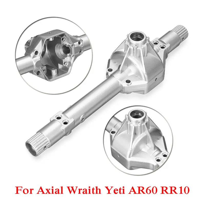 

for Yeti AR60 RR10 RC 1:10Car For Axial Wraith Accessories Steel Alloy Axle Housing Extra Grip and Durability Provide Extra Grip
