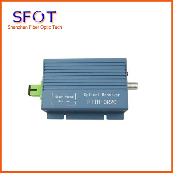 Фотоэлемент/оптический приемник FTTH/оптический узел CATV фотоэлемент мини