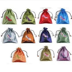 Оптовая продажа новых 10 китайских чистого ручного вязания блестящее украшения сумки