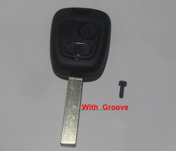 Peugeot remote key shell (307 with groove) (8)