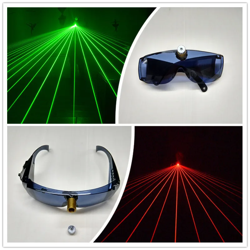 

Wecool high quality wholesale price can customized laser glasses with one green/red/purple laser