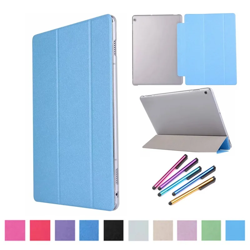 

PU Leather Cover Case For Huawei Mediapad M3 Lite 10.1 BAH-W09 BAH-AL00 Tablet Smart Case For Media Pad M3 Lite 10 Case Cover