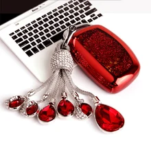 Quicksand TPU Car Smart Key Case Cover For Hyundai iX20 IX30 IX35 I40 Iix25 Tucson Elantra Verna Sonata Keychain Star Flowing