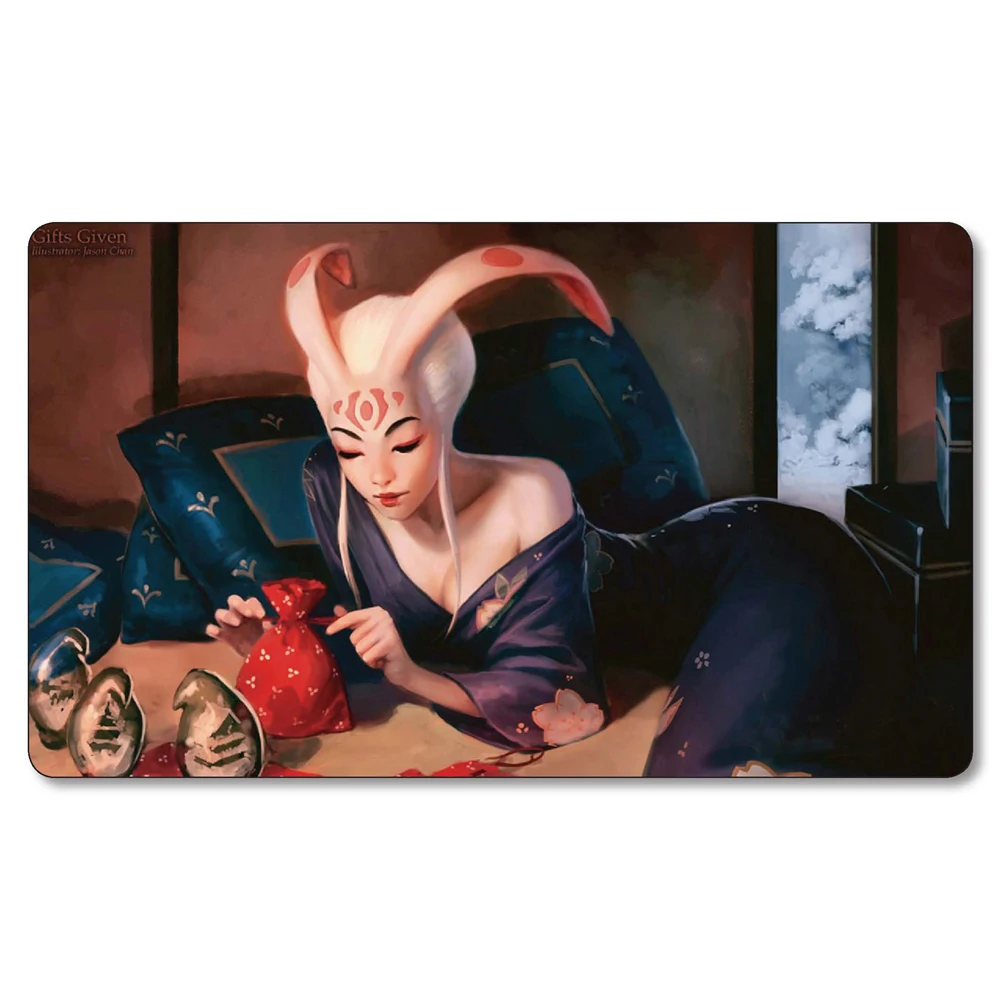 Много выбор Волшебные индивидуальные карточные игры Playmat MGT Elesh Norn, Grand Cenobite Playmat, настольные игры Ultra TablePad Pro с бесплатной сумкой - Цвет: Оранжевый