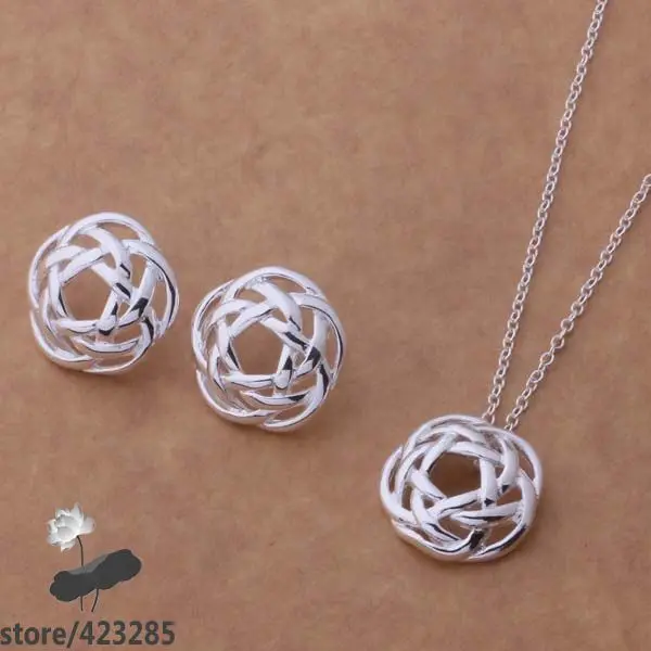 

AS214 925 sterling silver jewelry set, fashion jewelry set /ccsaktza fniaoepa