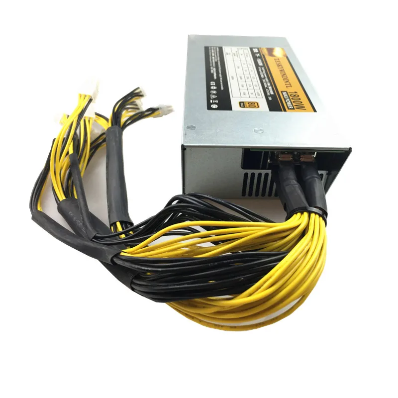 1800 Вт atx источник питания добыча золота PSU BTC LTC DASH BITMAIN APW71800w APW3 серия ETH pico|Блоки для