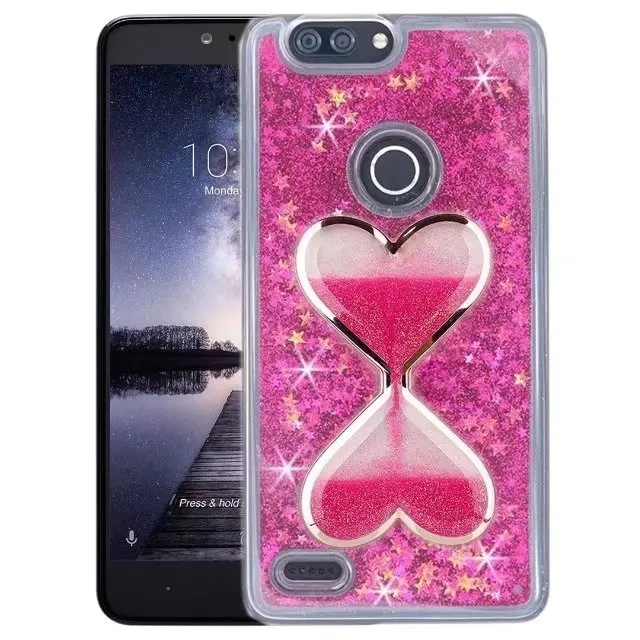 

For ZTE Blade Zmax / ZMax Pro 2/Sequoia Z982 Case Luxury Bling Glitter Liquid Quicksand Star Sparkle Soft Cover ZTE Blade Z max