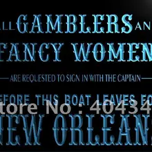LK352-GAMBLERS FANCY WOMEN Bar Beer светодиодный неоновый светильник