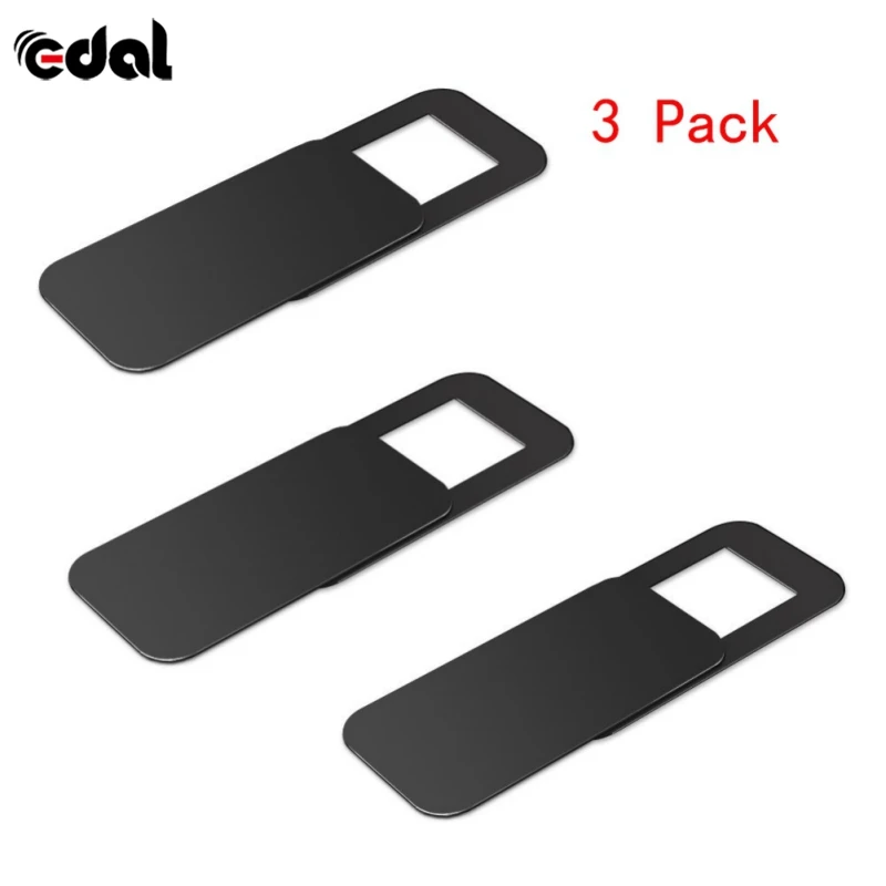 

3Pc Plastic WebCam Shutter Cover Web Camera Secure Protect Privacy for Desktop Laptop Phone Plastic Cameras Protection Tape