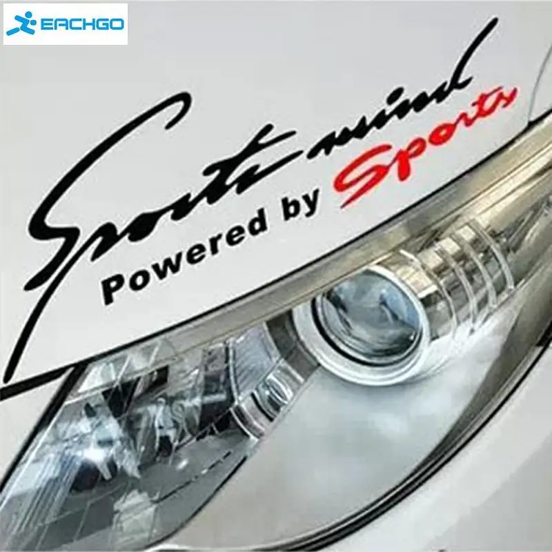 1pc Sports Emblem Badge Chrome Metal Car Sticker Logo 3D Decal Decol Word letter